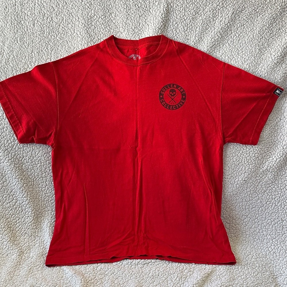 Vibrant Red Short Sleeve Tee